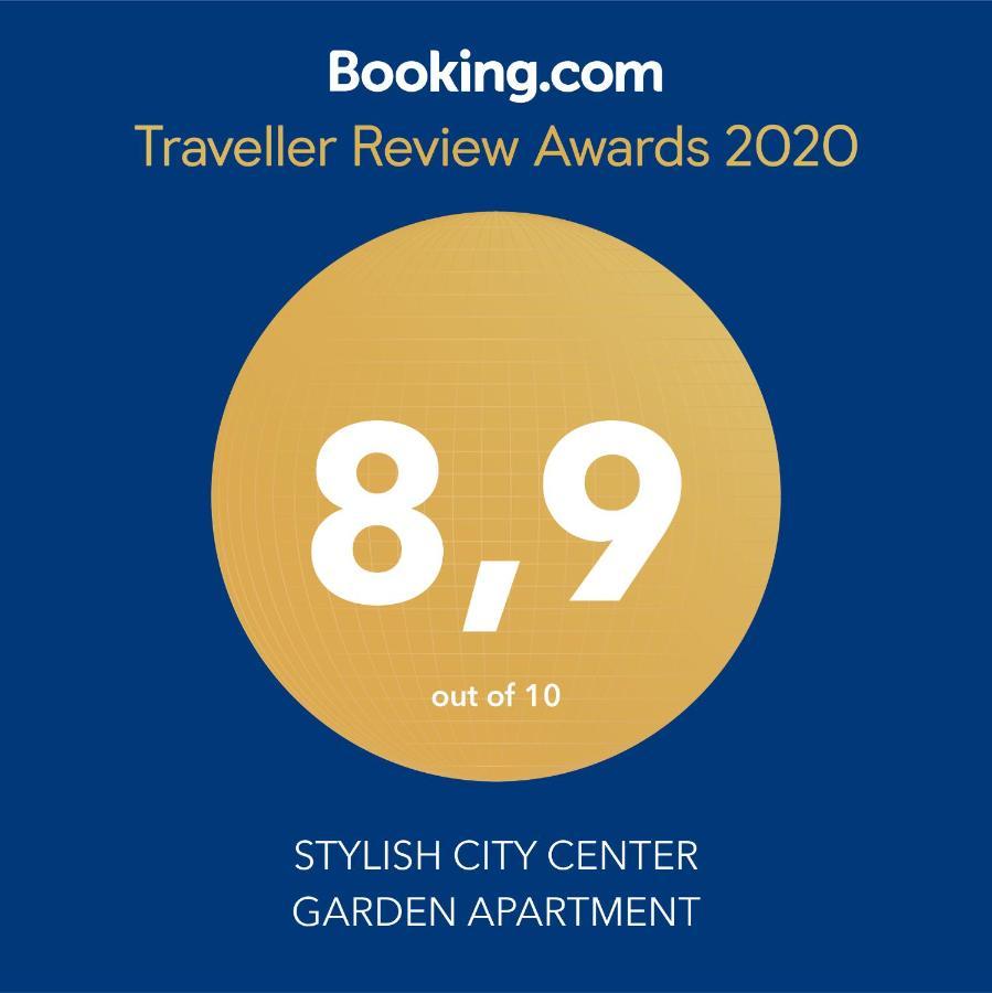 Stylish City Center Garden Apartment Атина Екстериор снимка